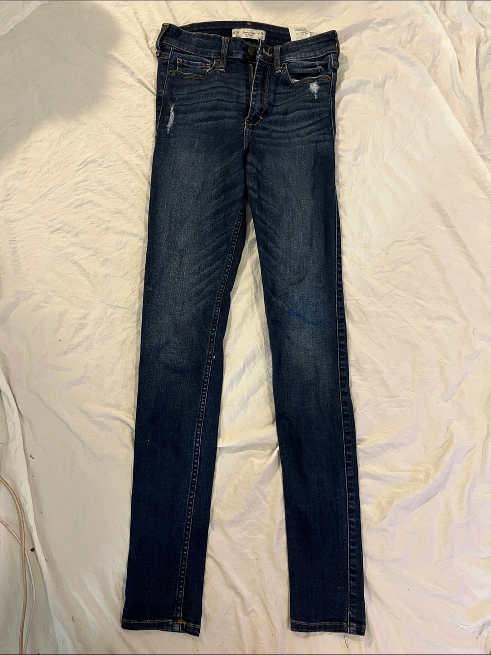 Abercrombie & Fitch Dark Blue Skinny Jeans